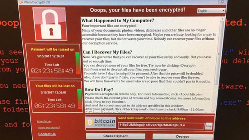 Dünyayı Sarsan WannaCry Fidye Virüsü